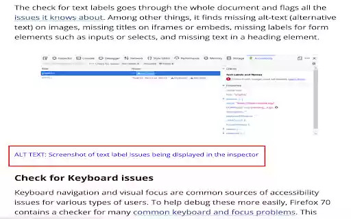 Review Image Alt Text from Chrome web store to be run with OffiDocs Chromium online Review Image Alt Text from Chrome web store to be run with OffiDocs Chromium online