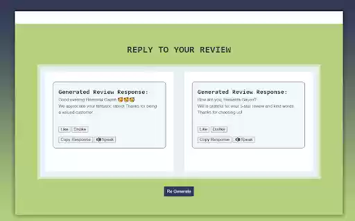 Review Random Response Generator from Chrome web store to be run with OffiDocs Chromium online Review Random Response Generator from Chrome web store to be run with OffiDocs Chromium online