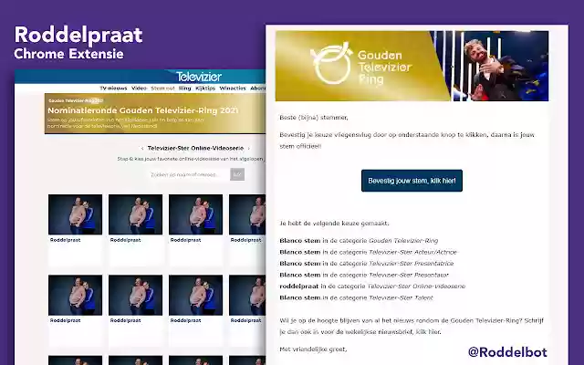 Roddelpraat Gouden Televisie Ring from Chrome web store to be run with OffiDocs Chromium online Roddelpraat Gouden Televisie Ring from Chrome web store to be run with OffiDocs Chromium online