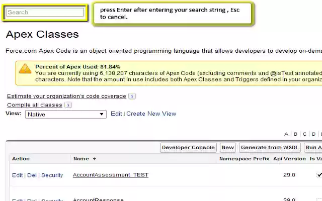 Salesforce Searchbox from Chrome web store to be run with OffiDocs Chromium online Salesforce Searchbox from Chrome web store to be run with OffiDocs Chromium online