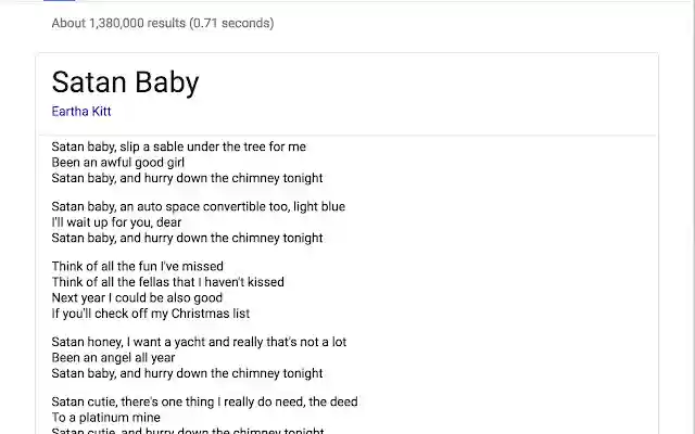 Santa to Satan from Chrome web store to be run with OffiDocs Chromium online Santa to Satan from Chrome web store to be run with OffiDocs Chromium online