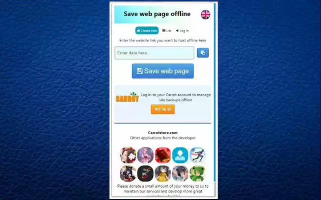 Save Web offline from Chrome web store to be run with OffiDocs Chromium online Save Web offline from Chrome web store to be run with OffiDocs Chromium online