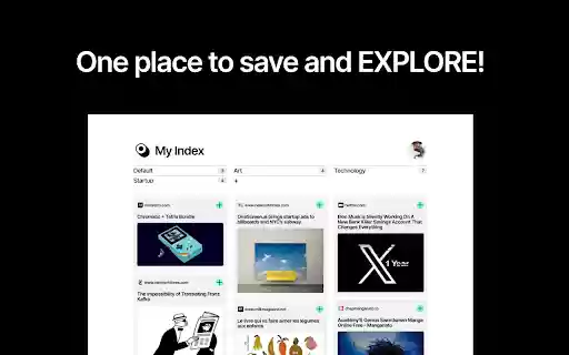 Save with Indexit.ai your lifestyle knowledge AI assistant from Chrome web store to be run with OffiDocs Chromium online Save with Indexit.ai your lifestyle knowledge AI assistant from Chrome web store to be run with OffiDocs Chromium online