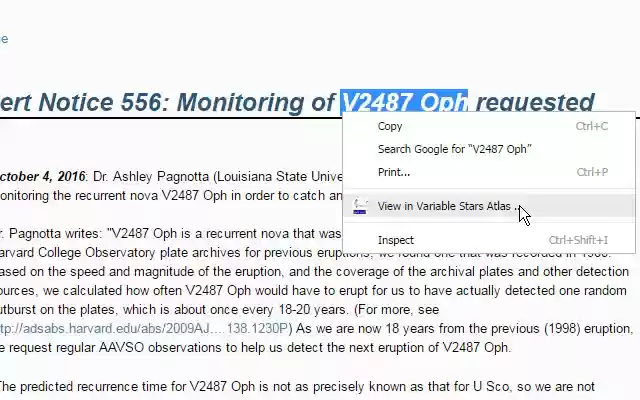 Send2VarStarsAtlas from Chrome web store to be run with OffiDocs Chromium online Send2VarStarsAtlas from Chrome web store to be run with OffiDocs Chromium online