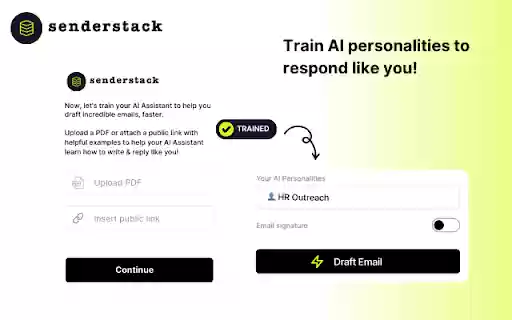 SenderStack AI Writing Assistant | Email | Chat | Summarize from Chrome web store to be run with OffiDocs Chromium online SenderStack AI Writing Assistant | Email | Chat | Summarize from Chrome web store to be run with OffiDocs Chromium online