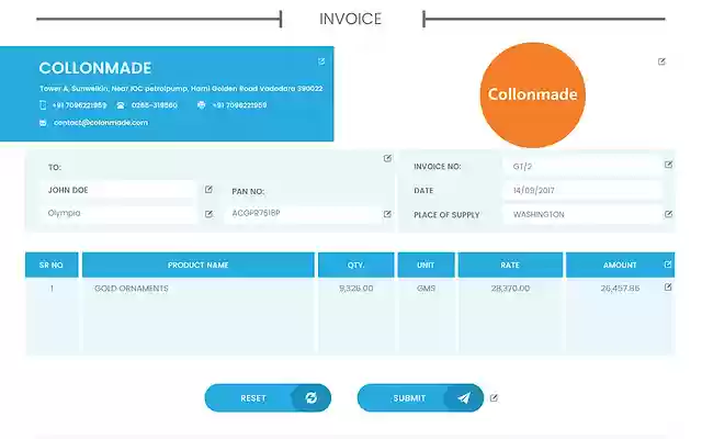 Simple Invoice from Chrome web store to be run with OffiDocs Chromium online Simple Invoice from Chrome web store to be run with OffiDocs Chromium online