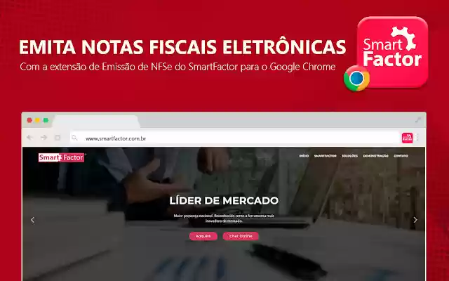 SmartFactor Emissor de NFSe from Chrome web store to be run with OffiDocs Chromium online SmartFactor Emissor de NFSe from Chrome web store to be run with OffiDocs Chromium online