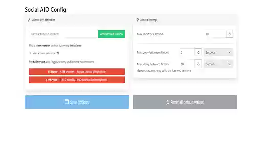 Social AIO Bot. Auto Clicker Growbot. from Chrome web store to be run with OffiDocs Chromium online Social AIO Bot. Auto Clicker Growbot. from Chrome web store to be run with OffiDocs Chromium online