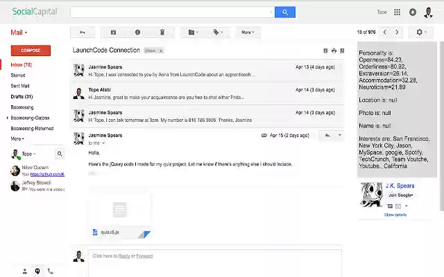 SocialCapital from Chrome web store to be run with OffiDocs Chromium online SocialCapital from Chrome web store to be run with OffiDocs Chromium online