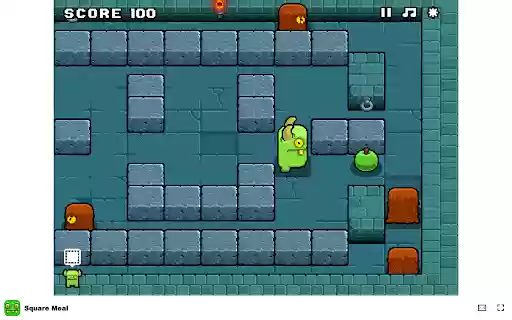 Square Meal Game Navigate levels by dodging monsters and eating meat! from Chrome web store to be run with OffiDocs Chromium online Square Meal Game Navigate levels by dodging monsters and eating meat! from Chrome web store to be run with OffiDocs Chromium online