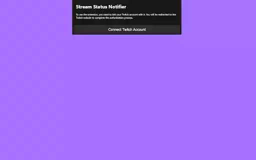 Stream Status Notifier from Chrome web store to be run with OffiDocs Chromium online Stream Status Notifier from Chrome web store to be run with OffiDocs Chromium online
