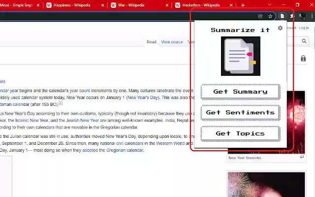 SummarizeIt from Chrome web store to be run with OffiDocs Chromium online SummarizeIt from Chrome web store to be run with OffiDocs Chromium online