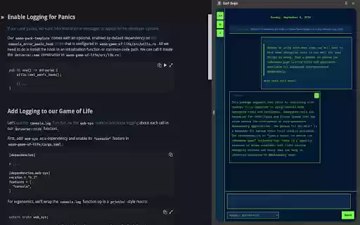 Surf Sage from Chrome web store to be run with OffiDocs Chromium online Surf Sage from Chrome web store to be run with OffiDocs Chromium online