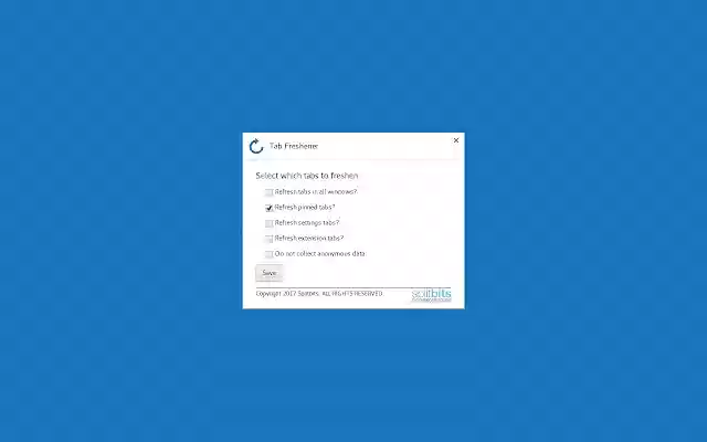 Tab Freshener from Chrome web store to be run with OffiDocs Chromium online Tab Freshener from Chrome web store to be run with OffiDocs Chromium online