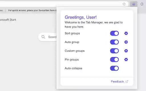 Tab Manager sort, group and more from Chrome web store to be run with OffiDocs Chromium online Tab Manager sort, group and more from Chrome web store to be run with OffiDocs Chromium online