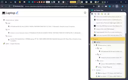Tab Nodes Tree Vertical Tree Style Tabs in Side Panel from Chrome web store to be run with OffiDocs Chromium online Tab Nodes Tree Vertical Tree Style Tabs in Side Panel from Chrome web store to be run with OffiDocs Chromium online