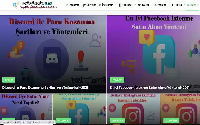 TakipçiMatik Blog Sitesi from Chrome web store to be run with OffiDocs Chromium online TakipçiMatik Blog Sitesi from Chrome web store to be run with OffiDocs Chromium online