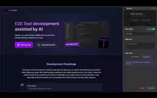 testcope from Chrome web store to be run with OffiDocs Chromium online testcope from Chrome web store to be run with OffiDocs Chromium online