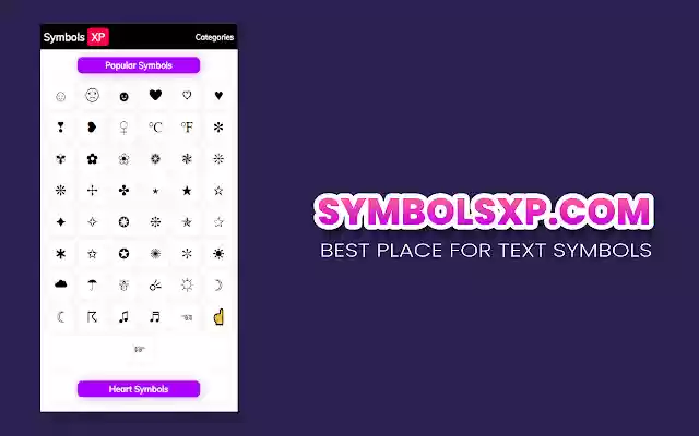 Text Symbols Copy and Paste from Chrome web store to be run with OffiDocs Chromium online Text Symbols Copy and Paste from Chrome web store to be run with OffiDocs Chromium online