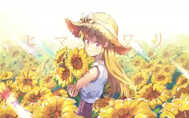 The sunflower girl from Chrome web store to be run with OffiDocs Chromium online The sunflower girl from Chrome web store to be run with OffiDocs Chromium online