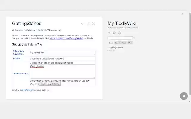 Tiddly Drive from Chrome web store to be run with OffiDocs Chromium online Tiddly Drive from Chrome web store to be run with OffiDocs Chromium online
