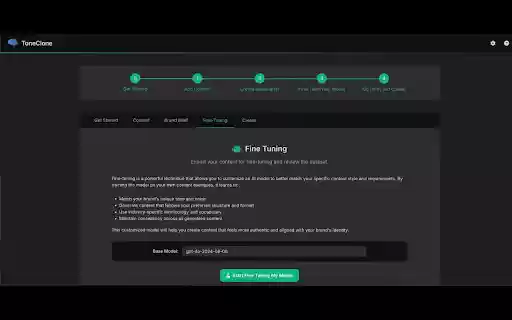 ToneClone from Chrome web store to be run with OffiDocs Chromium online ToneClone from Chrome web store to be run with OffiDocs Chromium online