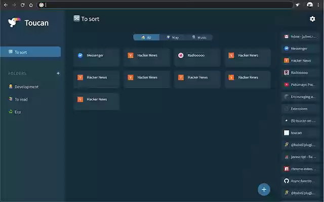 Toucan from Chrome web store to be run with OffiDocs Chromium online Toucan from Chrome web store to be run with OffiDocs Chromium online