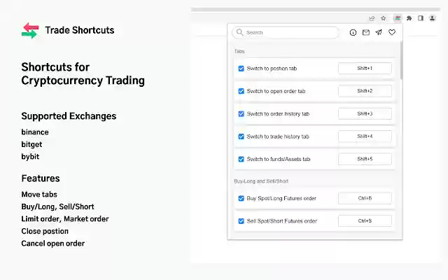 Trade Shortcuts from Chrome web store to be run with OffiDocs Chromium online Trade Shortcuts from Chrome web store to be run with OffiDocs Chromium online