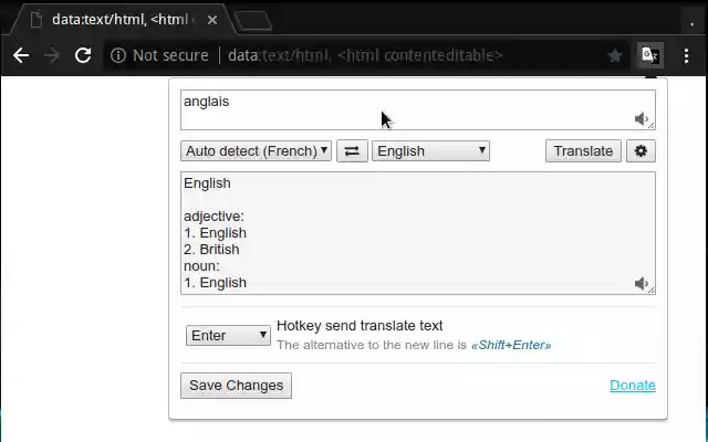Trance Translate from Chrome web store to be run with OffiDocs Chromium online Trance Translate from Chrome web store to be run with OffiDocs Chromium online
