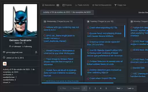 Triage Hub from Chrome web store to be run with OffiDocs Chromium online Triage Hub from Chrome web store to be run with OffiDocs Chromium online