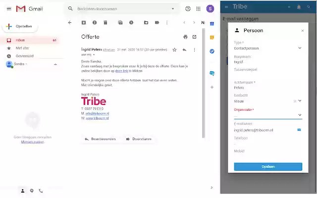 Tribe CRM from Chrome web store to be run with OffiDocs Chromium online Tribe CRM from Chrome web store to be run with OffiDocs Chromium online