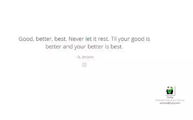 Trulloy Inspire Tab from Chrome web store to be run with OffiDocs Chromium online Trulloy Inspire Tab from Chrome web store to be run with OffiDocs Chromium online