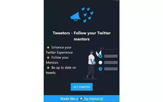Tweetors from Chrome web store to be run with OffiDocs Chromium online Tweetors from Chrome web store to be run with OffiDocs Chromium online