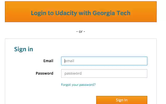 Udacity OMSCS Chrome extension from Chrome web store to be run with OffiDocs Chromium online Udacity OMSCS Chrome extension from Chrome web store to be run with OffiDocs Chromium online