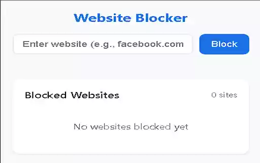 Universal Website Blocker from Chrome web store to be run with OffiDocs Chromium online Universal Website Blocker from Chrome web store to be run with OffiDocs Chromium online