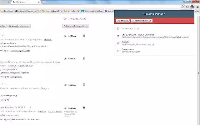 Urls2Clipboard from Chrome web store to be run with OffiDocs Chromium online Urls2Clipboard from Chrome web store to be run with OffiDocs Chromium online