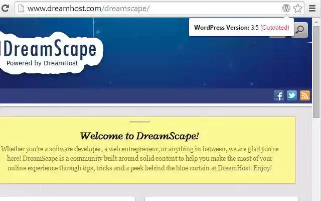 Version Check for WordPress from Chrome web store to be run with OffiDocs Chromium online Version Check for WordPress from Chrome web store to be run with OffiDocs Chromium online