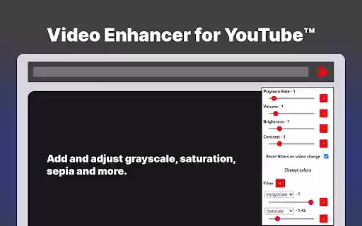 Video Enhancer for YouTube™ from Chrome web store to be run with OffiDocs Chromium online Video Enhancer for YouTube™ from Chrome web store to be run with OffiDocs Chromium online