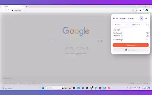 Web3 ScreenFYI from Chrome web store to be run with OffiDocs Chromium online Web3 ScreenFYI from Chrome web store to be run with OffiDocs Chromium online