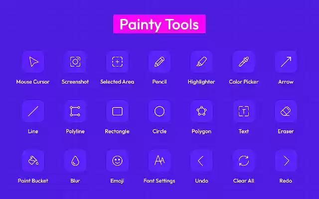 Web paint tool by Painty from Chrome web store to be run with OffiDocs Chromium online Web paint tool by Painty from Chrome web store to be run with OffiDocs Chromium online