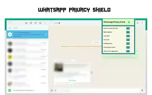 WhatsApp Privacy Shield from Chrome web store to be run with OffiDocs Chromium online WhatsApp Privacy Shield from Chrome web store to be run with OffiDocs Chromium online
