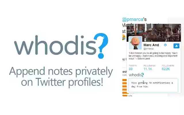Whodis (Alpha) from Chrome web store to be run with OffiDocs Chromium online Whodis (Alpha) from Chrome web store to be run with OffiDocs Chromium online