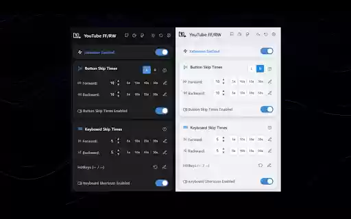 YouTube Fast Forward Rewind from Chrome web store to be run with OffiDocs Chromium online YouTube Fast Forward Rewind from Chrome web store to be run with OffiDocs Chromium online