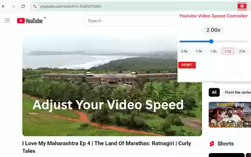 Youtube Video Speed Controller from Chrome web store to be run with OffiDocs Chromium online Youtube Video Speed Controller from Chrome web store to be run with OffiDocs Chromium online