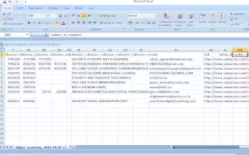 ZaubaCorp Scrapper Tool from Chrome web store to be run with OffiDocs Chromium online ZaubaCorp Scrapper Tool from Chrome web store to be run with OffiDocs Chromium online