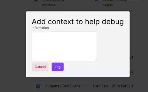 Zuddl Debugger from Chrome web store to be run with OffiDocs Chromium online Zuddl Debugger from Chrome web store to be run with OffiDocs Chromium online